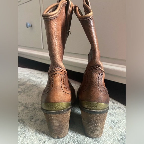 Women’s Lucky Brand cowboy boots 8 - Picture 4 of 7